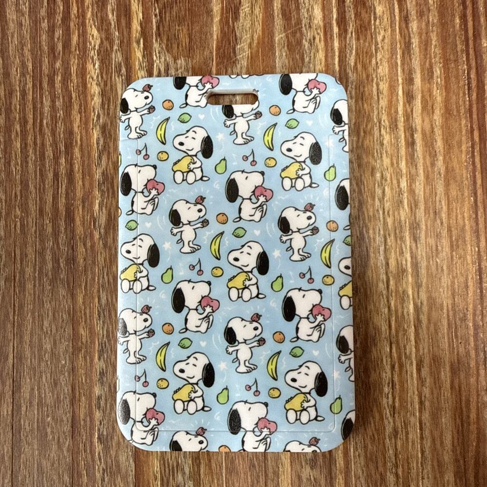 Snoopy Badge ID Holder